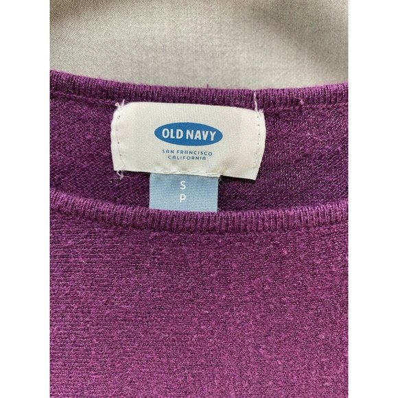 Old Navy Shirt Womens Small Purple Long Sleeve Pullover Top Ladies.‎ - Picture 4 of 8